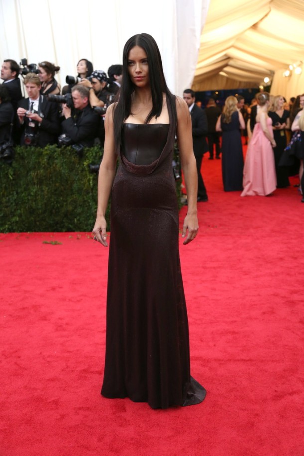 Adriana Lima in Givenchy. Josh Haner/The New York Times
