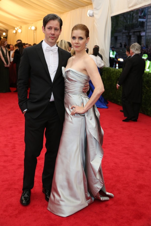 Amy Adams and Darren Le Gallo  Amy Adams is in Oscar de la Renta.  Josh Haner:The New York Times