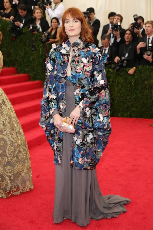 Florence Welch in Valentino.  Josh Haner:The New York Times