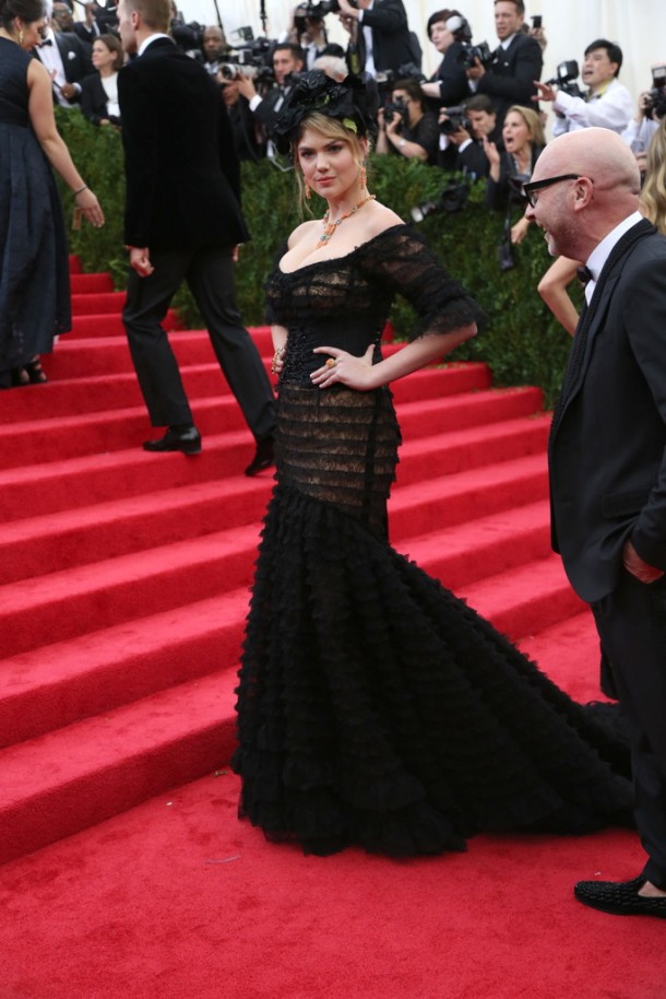 Kate Upton in Dolce and Gabanna.  Josh Haner:The New York Times