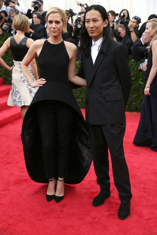 Kristen Wiig in Balenciaga and Alexander Wang.  Josh Haner:The New York Times