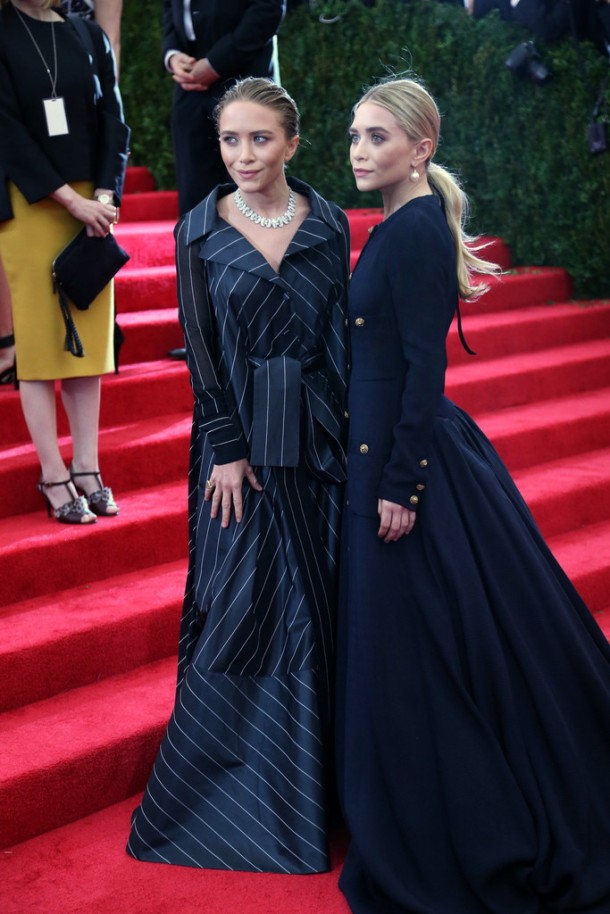 Mary-Kate and Ashley Olsen in vintage Chanel.  Josh Haner:The New York Times